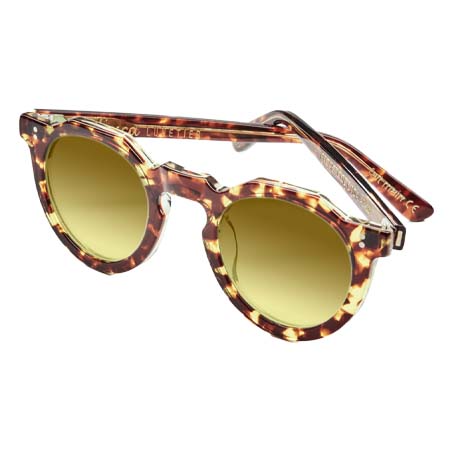Lesca LUNETIER(レスカルネティエ) Pica | Tortoise Shell – Champagne (XL)