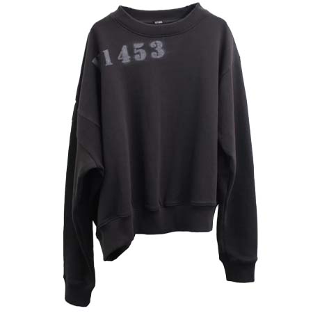 LES SIX(レシス) 87 DEGREE SWEATER (TRETTIO-TRE-7-87DEG-SP) Black