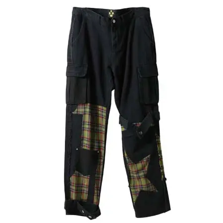 MAISON EMERALD(メゾンエメラルド) LOOSE WASHED STITCHING JEANS