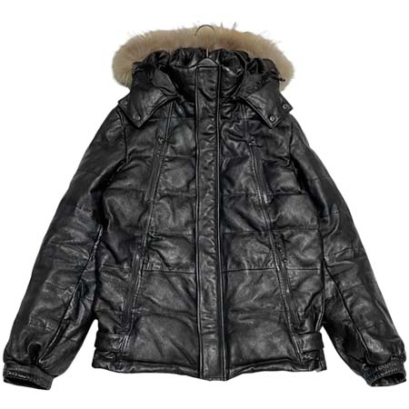 MALE&Co.(メールアンドコー) レザーダウンジャケット