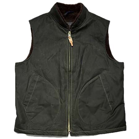 MANIFATTURA CECCARELLI(マニファッチュラ・チェッカレッリ) 7916-WX “MOUNTAIN VEST” / DK.GREEN