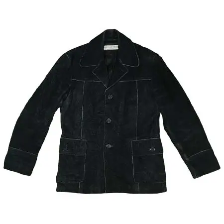 MARCELLO PAMPALONI(マルチェロパンパローニ) Suede Leather Jacket