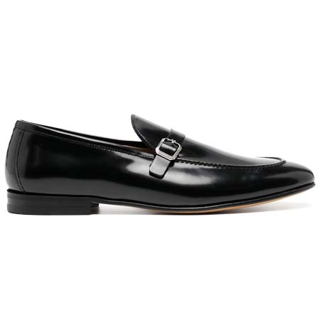 MORESCHI(モレスキー) アーモンドトゥ レザーローファー