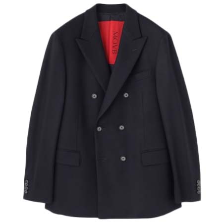 MOVB(モーヴ) [OPTIMA MERINO JERSEY]ダブルジャケット