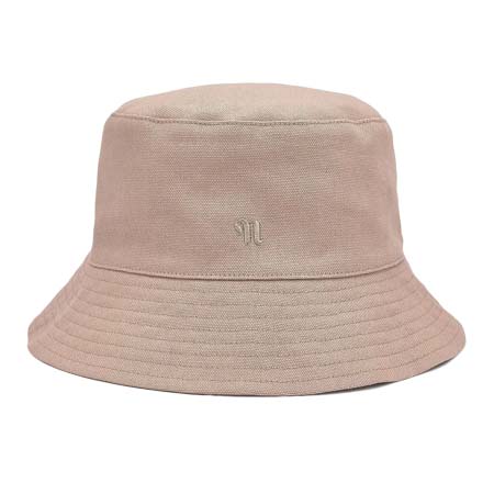 nanushka(ナヌーシュカ) Karen Cotton Canvas Bucket Hat – Nut / NU23RSHT01299
