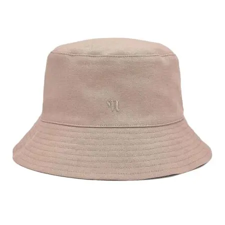 nanushka(ナヌーシュカ) Karen Cotton Canvas Bucket Hat – Nut / NU23RSHT01299