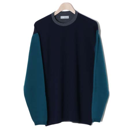 nisica(ニシカ) バイカラーニット