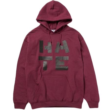 Norman(ノーマン) HATE Print Sweat Hoody Shirts