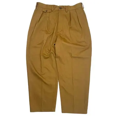 NORTH NO NAME(ノースノーネーム) TWO TUCK CORDUROY TROUSERS