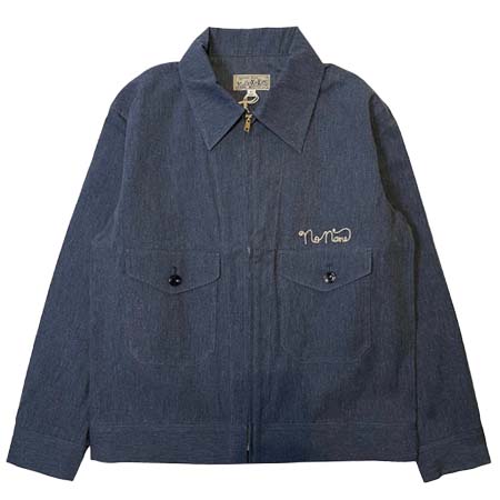 NORTH NO NAME(ノースノーネーム) NNN WORK JACKET BLUE