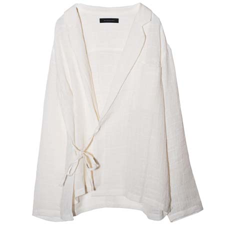 NOT CONVENTIONAL(ノットコンベンショナル) linen jacquard jacket