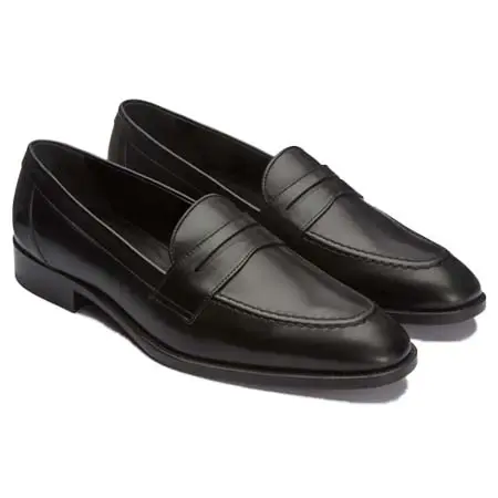 OLIVER BROWN(オリバーブラウン) Oliver Brown Loafers – Black Leather