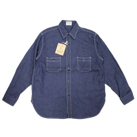 ONI DENIM(オニデニム) 10ozデニムワークシャツ