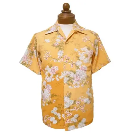 onomick(オミノック) 着物アロハシャツ Kimono Hawaiian Shirt AL-871/S