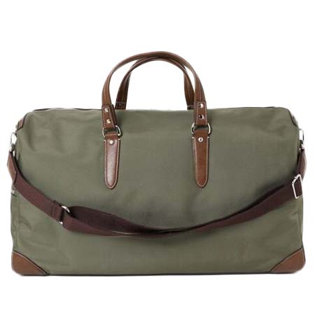 Otias(オティアス) 1680デニールナイロン×白化合皮ボストンバッグL