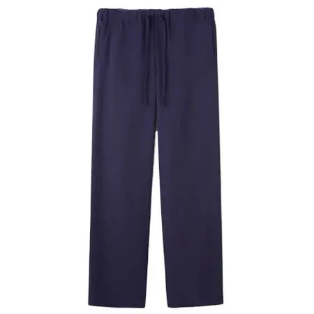 OVERCOAT(オーバーコート) classic rayon tricotine drawstring trouser in navy