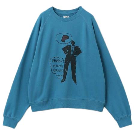 PERSON’S(パーソンズ) P Crew Sweat Shirt/スウェットシャツ