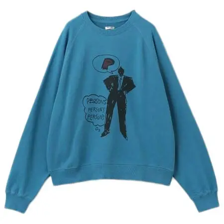 PERSON’S(パーソンズ) P Crew Sweat Shirt/スウェットシャツ