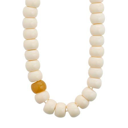 PILGRIM(ピルグリム) ECLIPSE necklace white/silver-plated