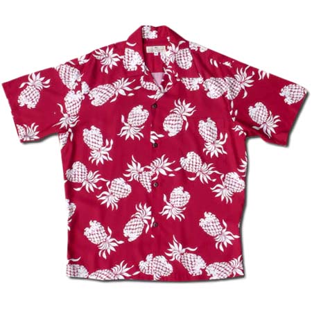PINEAPPLE JUICE(パイナップルジュース) classic short sleeve, button up, Hawaiian shirt