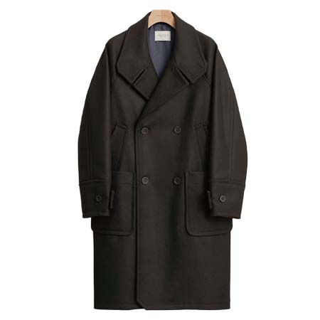 PUBLIC TOKYO(パブリック トウキョウ) S140メルトンラップスタンドＰコート