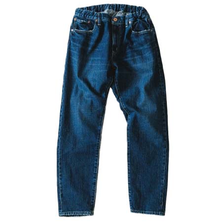 quadro(クオドロ) シンチューブデニムリラックス[加工]