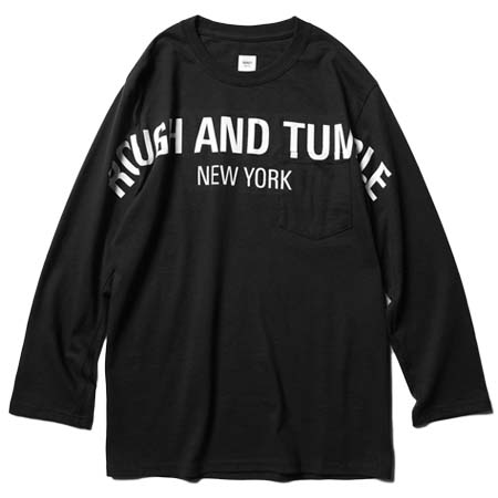 RANDT(アールアンドティー) Logo Long Sleeve T-Shirt – RANDT – Black