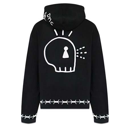 REAL BUY(リアルバイ) DMC KAL × REALBUY Realbuy Skull Print Hoodie