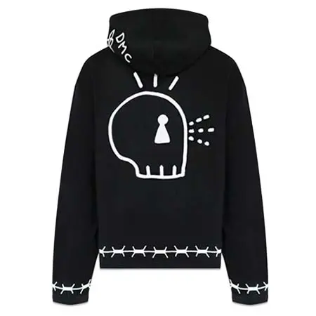 REAL BUY(リアルバイ) DMC KAL × REALBUY Realbuy Skull Print Hoodie