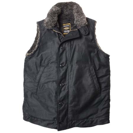 RED TAiL(レッドテイル) VN-1 MC VEST〔Black〕