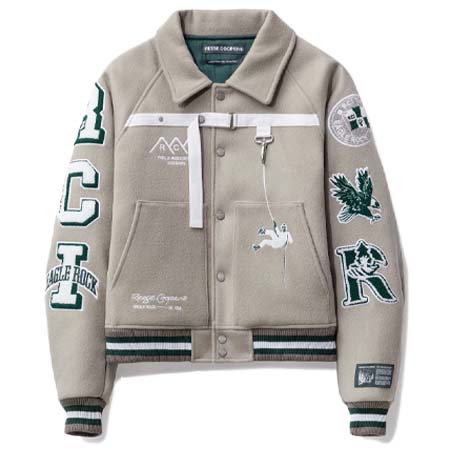 Reese Cooper(リースクーパー) リサーチ ディビジョン ウール バーシティ ジャケット