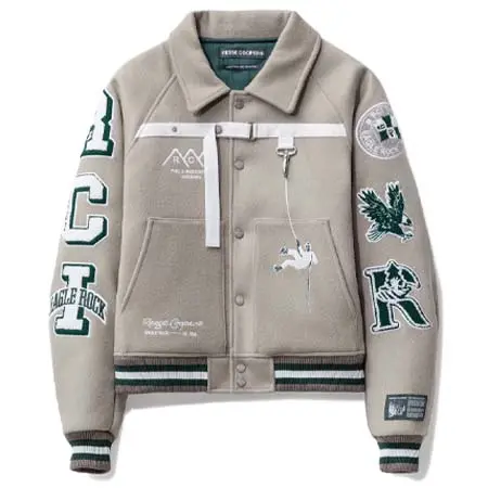 Reese Cooper(リースクーパー) リサーチ ディビジョン ウール バーシティ ジャケット