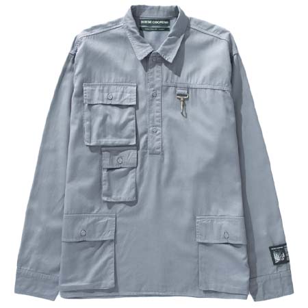 Reese Cooper(リースクーパー) コットン カーゴ プルオーバー ワークシャツ