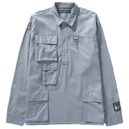 Reese Cooper(リースクーパー) コットン カーゴ プルオーバー ワークシャツ