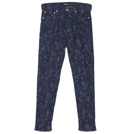 REVOLVER(リボルバー) Rock Laser Discharge printing Denim/レーザー加工 ストレッチ デニムパンツ