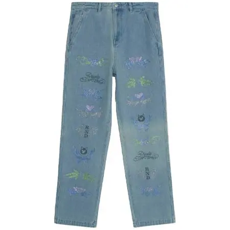 RIPNDIP(リップンディップ) HYAENA DENIM PANTS