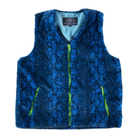 ROLLING CRADLE(ローリングクレイドル) MOCOMOCO VEST / BLUE