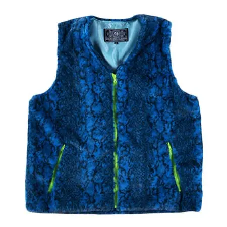 ROLLING CRADLE(ローリングクレイドル) MOCOMOCO VEST / BLUE