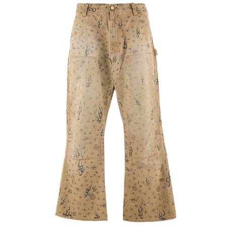 SAINT MICHAEL(セイントマイケル) DW_DBL KNEE PNTS / Dr.Woo / BEIG