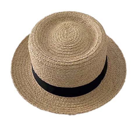 sashiki(サシキ) Raffia Pork Pie Hat