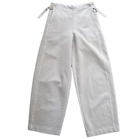 scair(スケアー) High Waist Easy Pants/ハイウエストインレイイージーパンツ(IVORY)