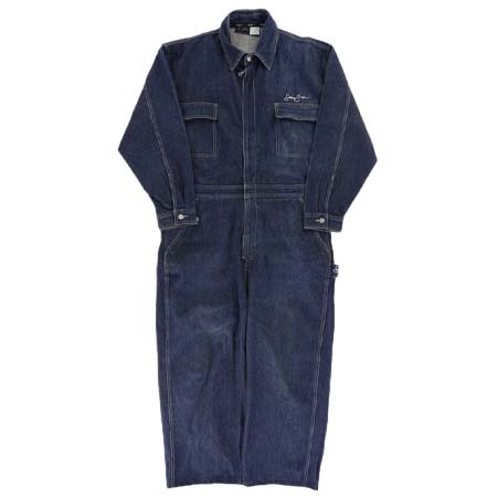 SEAN JOHN(ショーンジョン) オーバーサイズ デニム オールインワン インディゴブルー