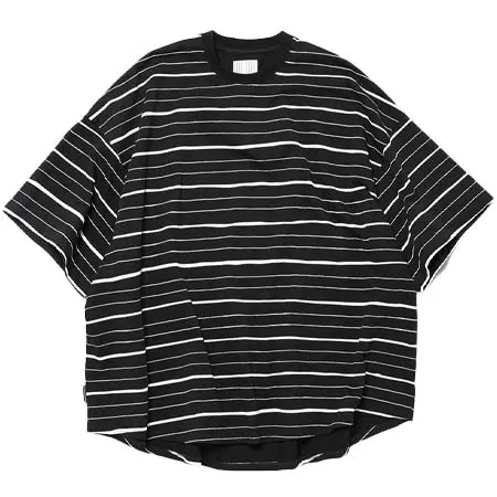 S.F.C (STRIPES FOR CREATIVE) (ストライプフォークリエイティブ) Super Big Mix Side Stripes SS Tee