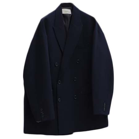 shiki tokyo(シキトウキョウ) Oversized Double Breasted Jacket / オーバーサイズダブルブレストジャケット