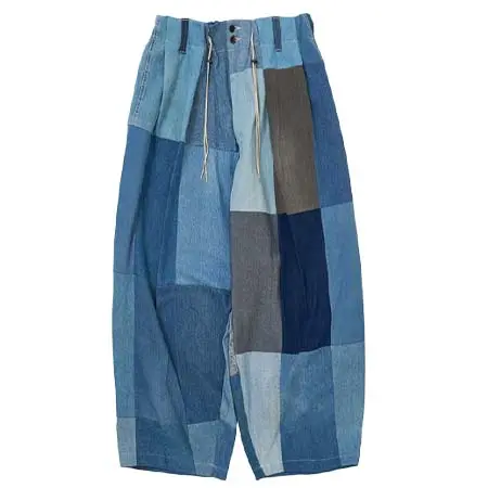 sillage(シラージ) circular pants denim nine