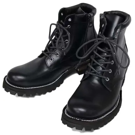 SLOW WEAR LION(スローウェアライオン) SWL [8593LR #100] オイルドレザー ワークブーツ ビブラム ラグソール ホワイツ社製レザーシューレース付き