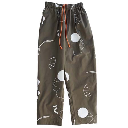 sneeuw(スニュウ) ピエルエットパンツ_charcoal grey