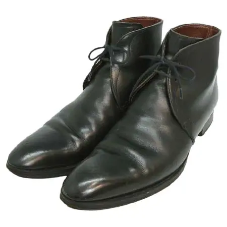 SOFFICE&SOLID(ソフィスアンドソリッド) レザーチャッカブーツ