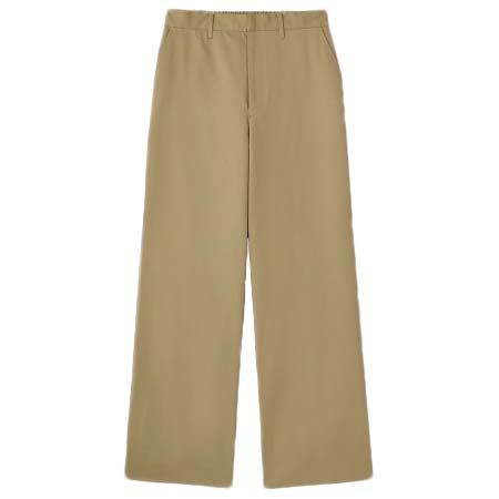 SOFTHYPHEN(ソフトハイフン) CHINO STRAIGHT WIDE TROUSERS