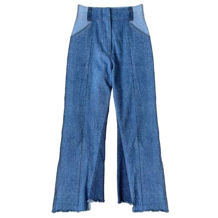 SOLOV(ソロヴ) HIGHRISE PANEL JEANS